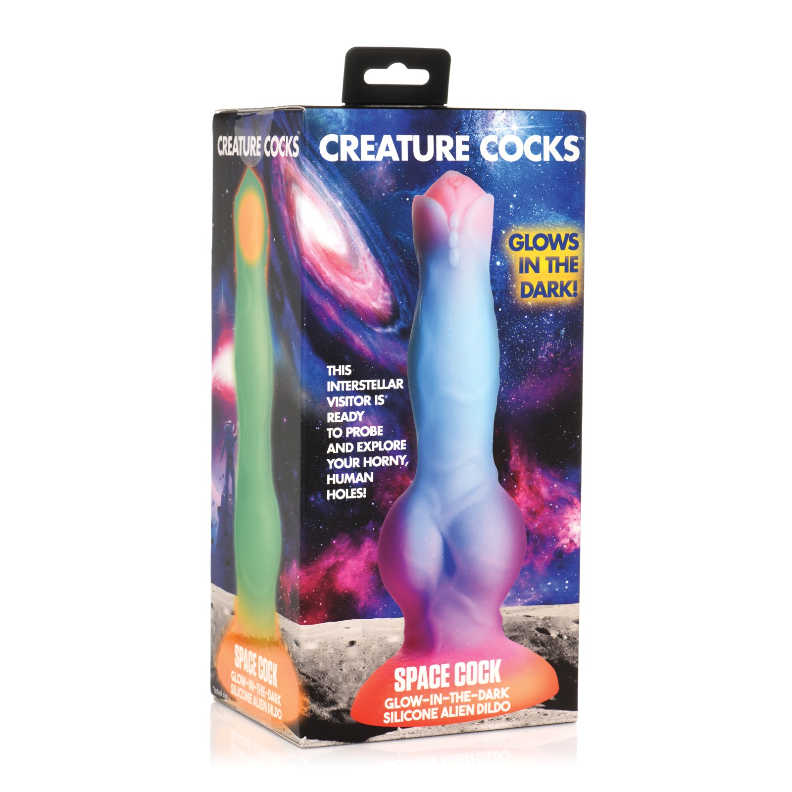 Creature Cocks Glow in the Dark Alien Dildo