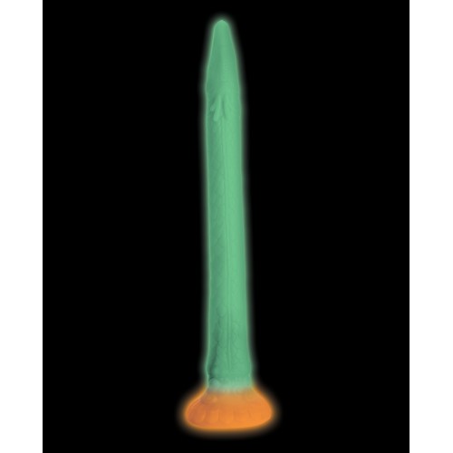 Dildo de Silicona Makara de Creature Cocks - Brilla en la Oscuridad