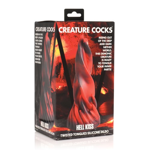 Creature Cocks Hell Kiss Twisted Tongues Dildo