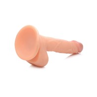 Pop Peckers 6.5" Dildo with Balls - Fun and Vibrant