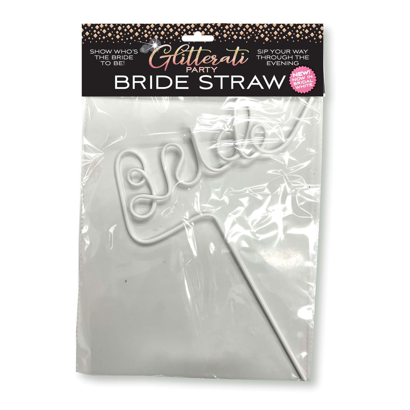 Glitterati Bride Party Straw