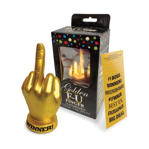 Trofeo Golden F-U Finger