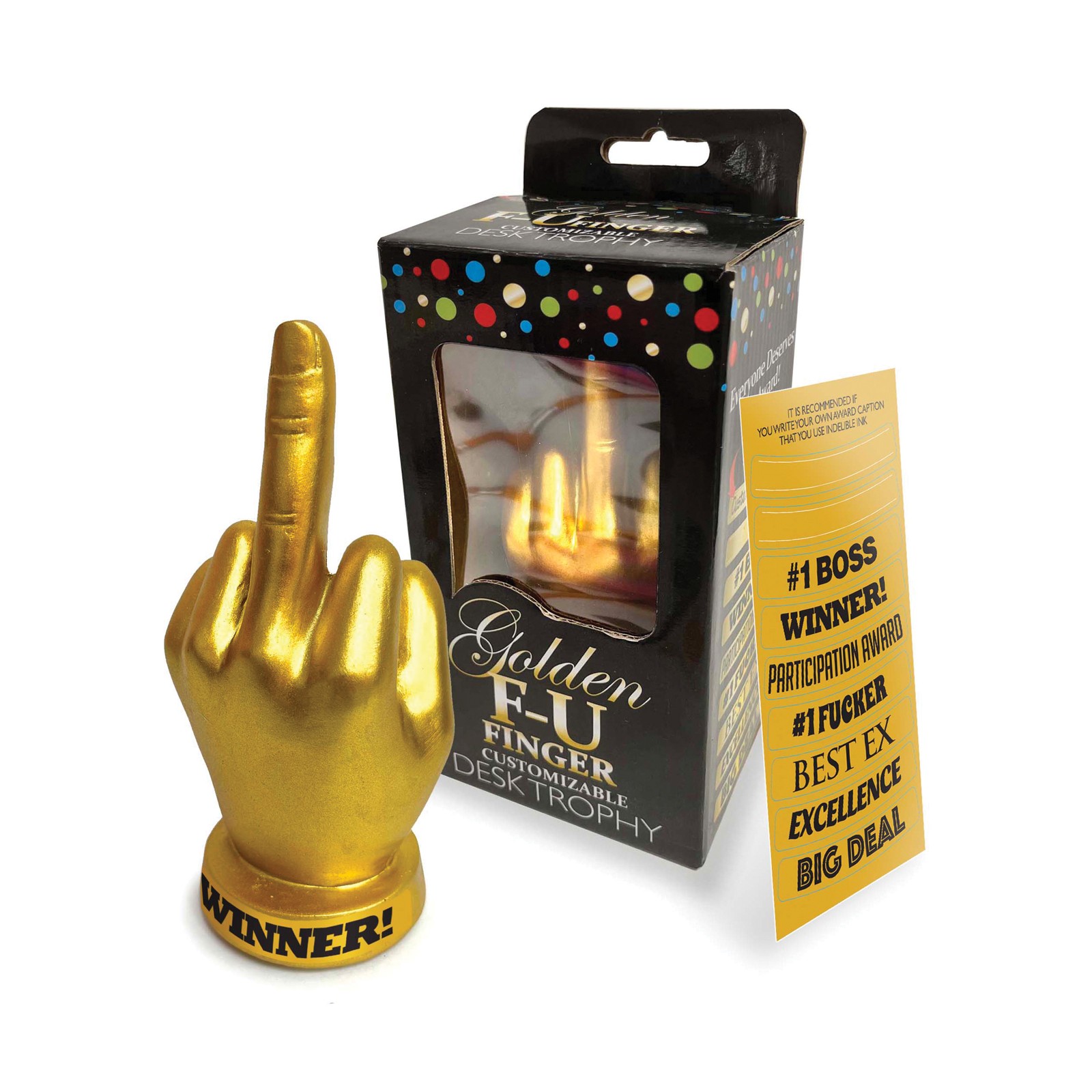 Trofeo Golden F-U Finger