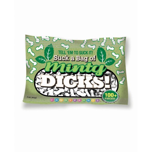 Suck A Bag de Dicks Menta Dulce Divertido