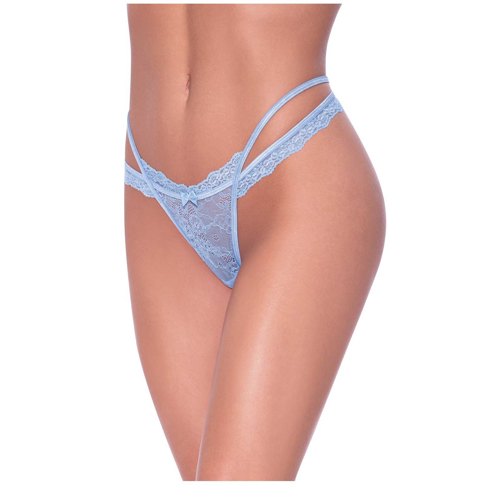 Ooh La Lace Cross Strap Tanga Panty - Daring & Elegant