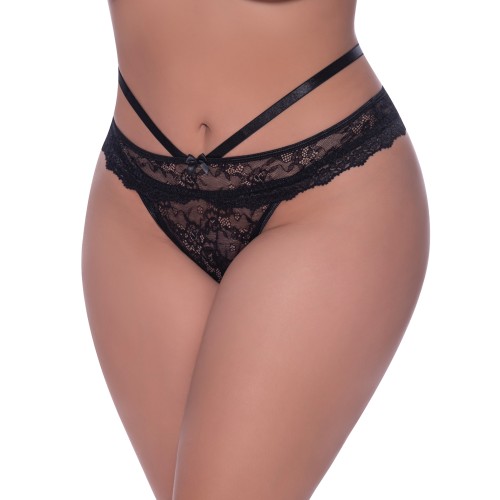 Ooh La Lace Peek-A-Boo Cheeky Panty