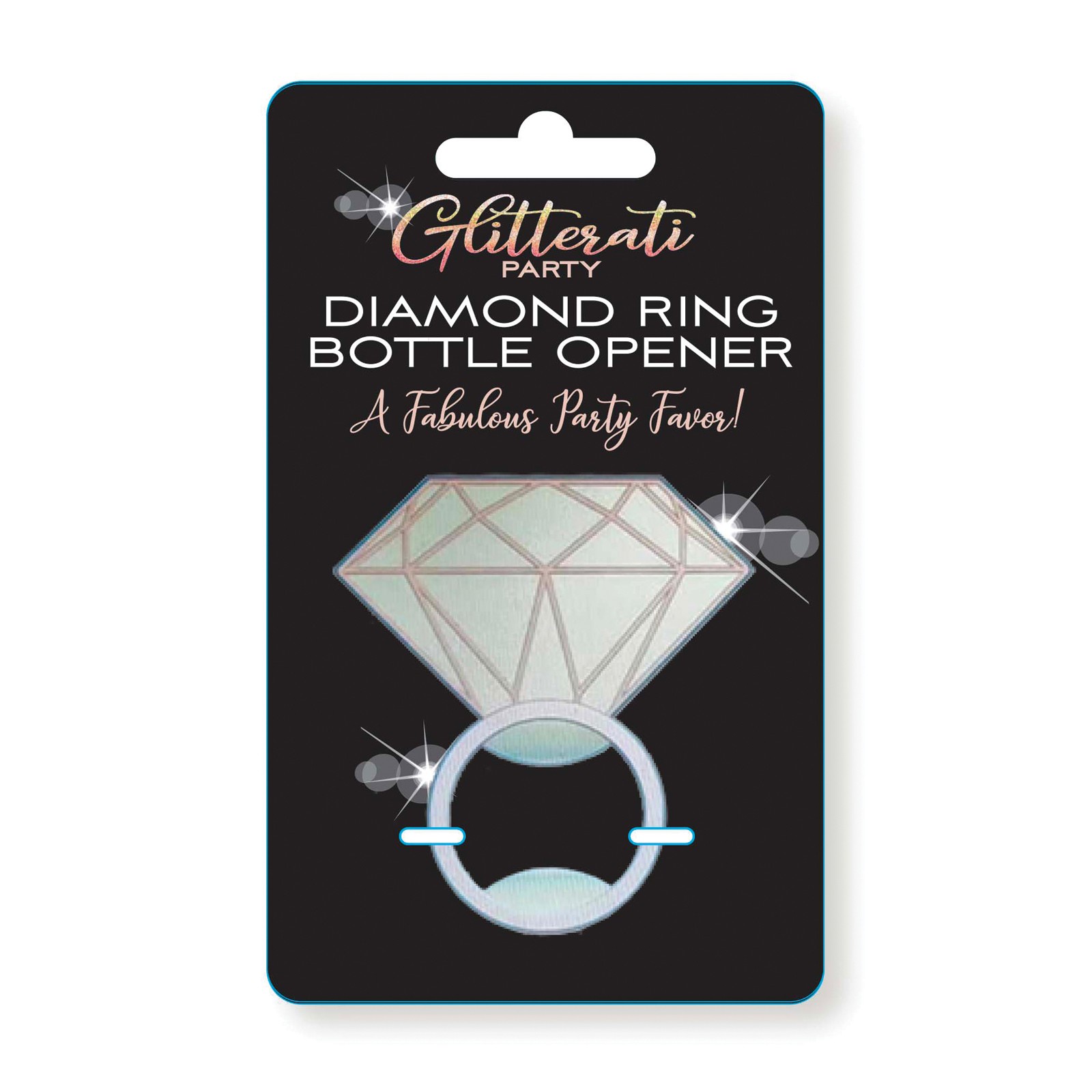 Glitterati Diamond Ring Bottle Opener