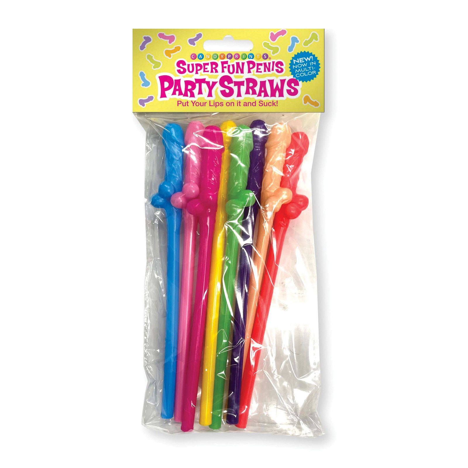 Super Fun Penis Party Straws 8 Pack