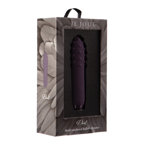 Je Joue Duet Bullet Vibrator Purple