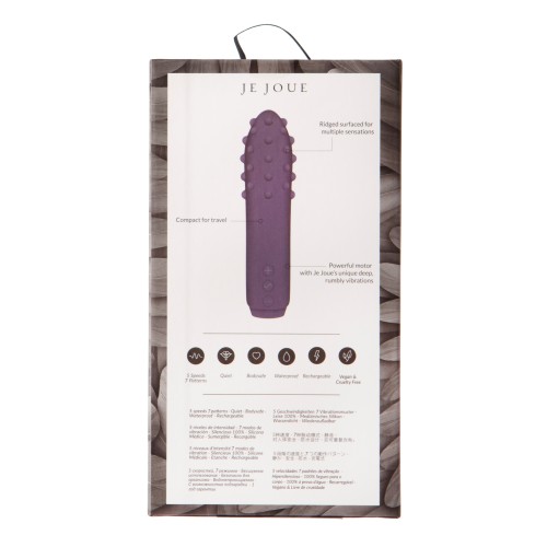 Je Joue Duet Bullet Vibrator Purple