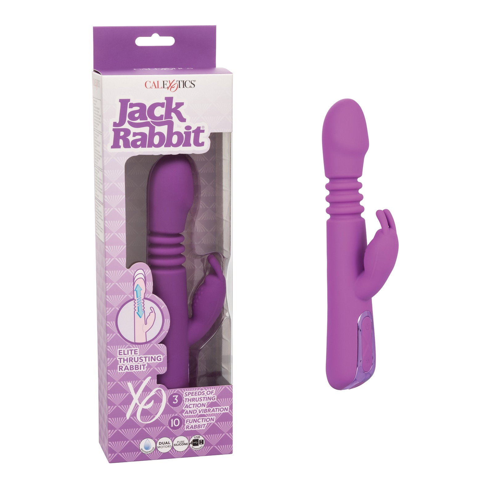 Conejito Jack Rabbit Elite con Movimiento de Thrusting para el Placer Definitivo