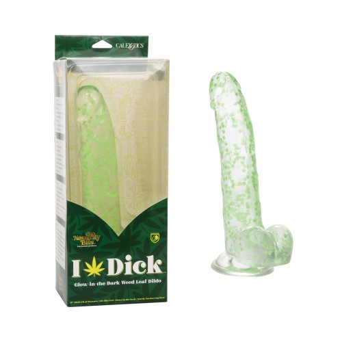 Dildo Glow In The Dark Leaf Dick de Naughty Bits