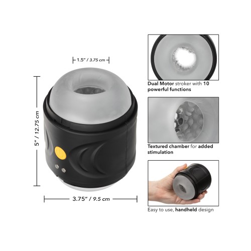 Boundless Dual Motor Stroker Waterproof Vibrating