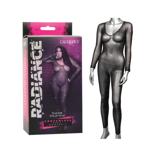 Body Crotchless Radiance Negro QN