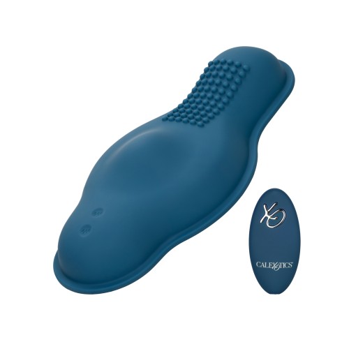 Dual Rider Remote Control Massager Blue