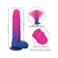 Naughty Bits Ombre Hombre Vibrating Dildo for Ultimate Fun