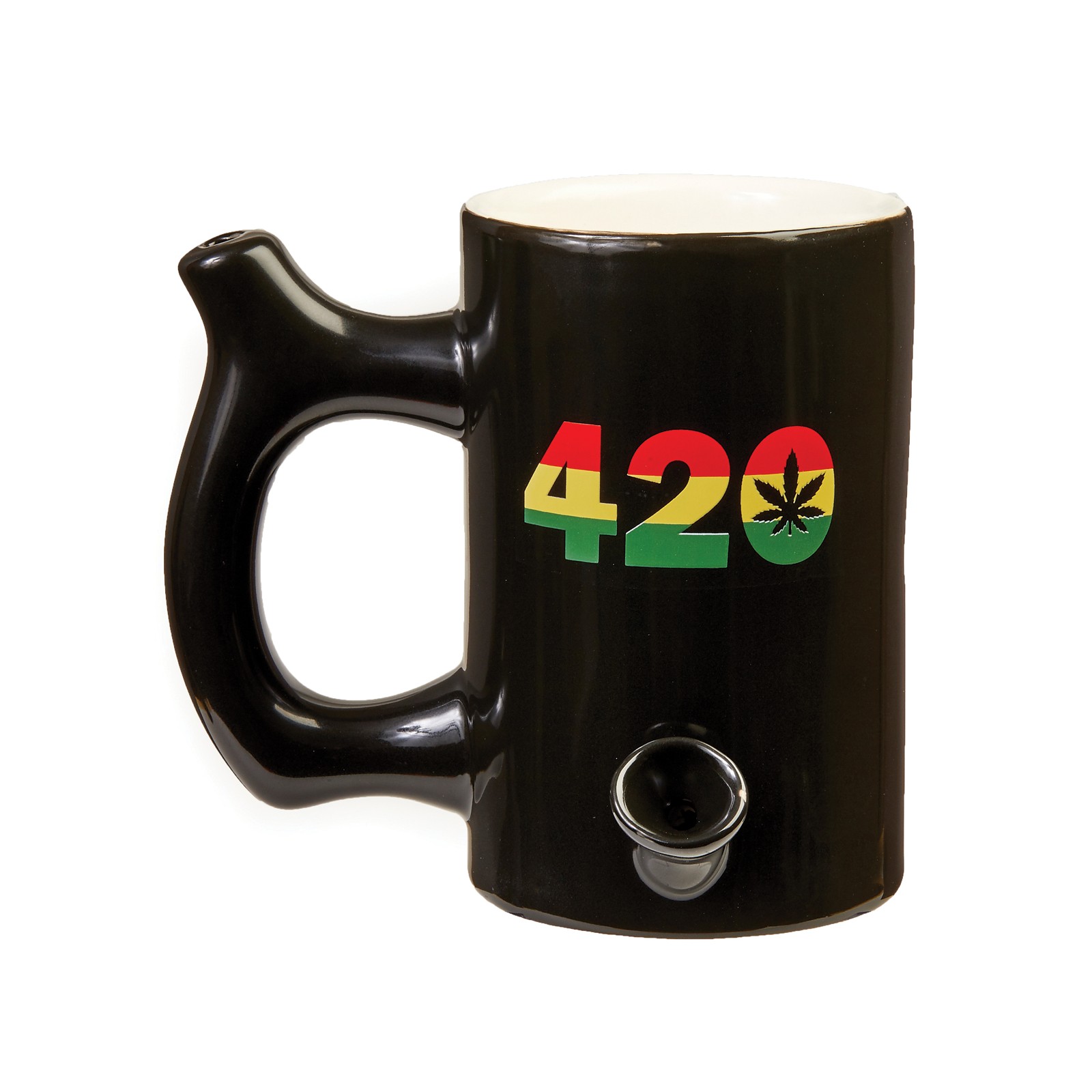 Taza Grande Fashioncraft - 420 Negra Rasta