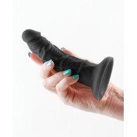 Dildo Delgado de 5 Pulgadas - Colours Pleasures Negro