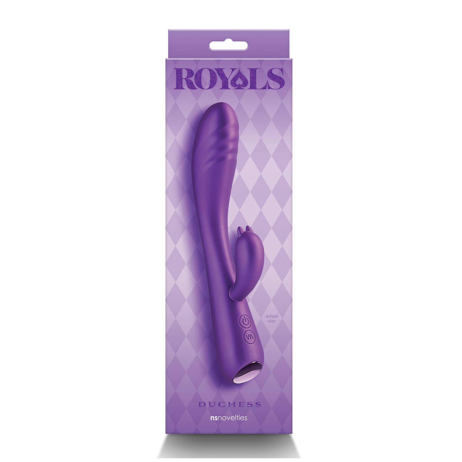 Vibrador Metálico Púrpura Royals Duchess