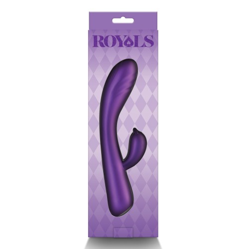 Vibrador Metálico Púrpura Royals Duchess