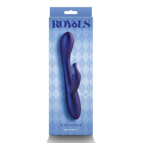 Royals Empress Vibrator - Metallic Blue