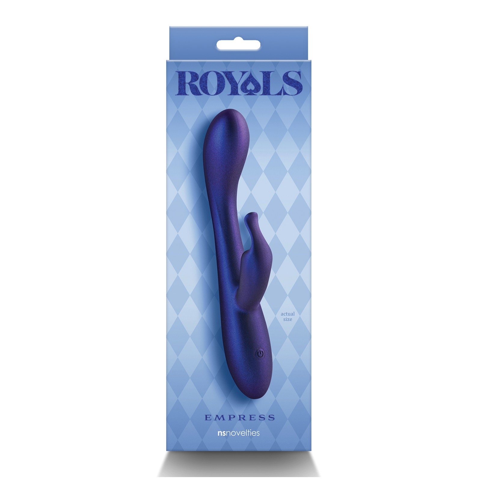 Royals Empress Vibrator - Metallic Blue