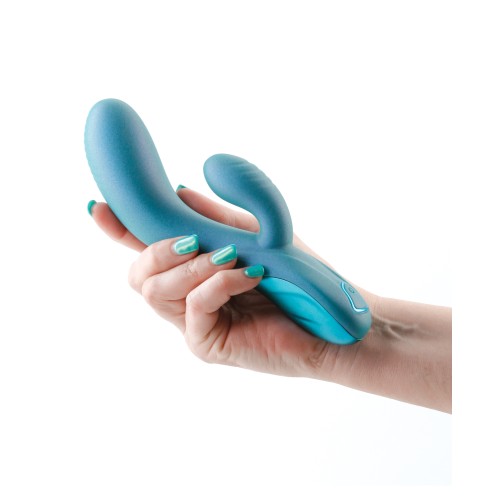 Royals Regent Metallic Green Vibrator - Luxury Pleasure