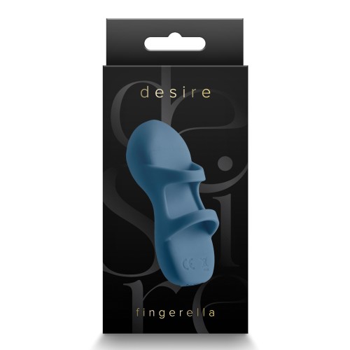 Desire Fingerella Navy for Precision Stimulation