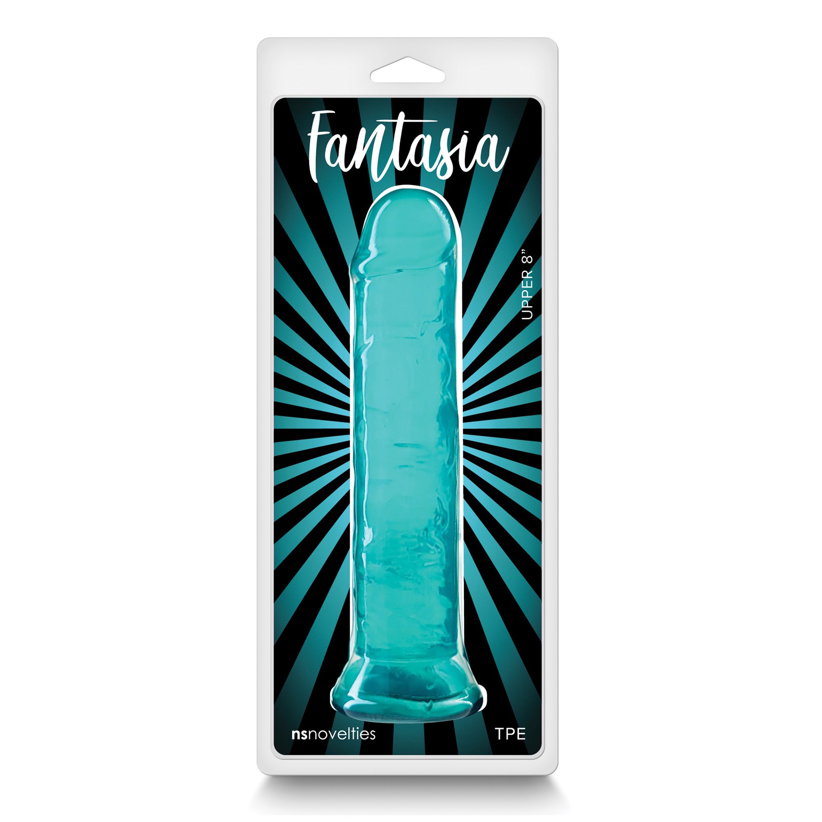 Dildo Fantasia Upper 8" - Verde Azulado