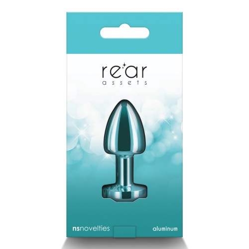 Plug Anal Petite Rear Assets - Verde Azulado