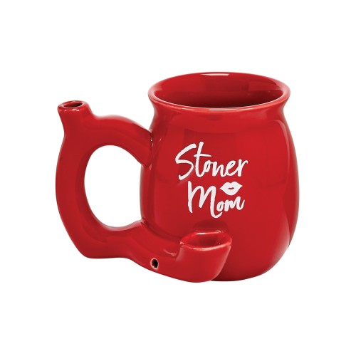 Taza Deluxe Pequeña Mamá Stoner Roja - Fashioncraft