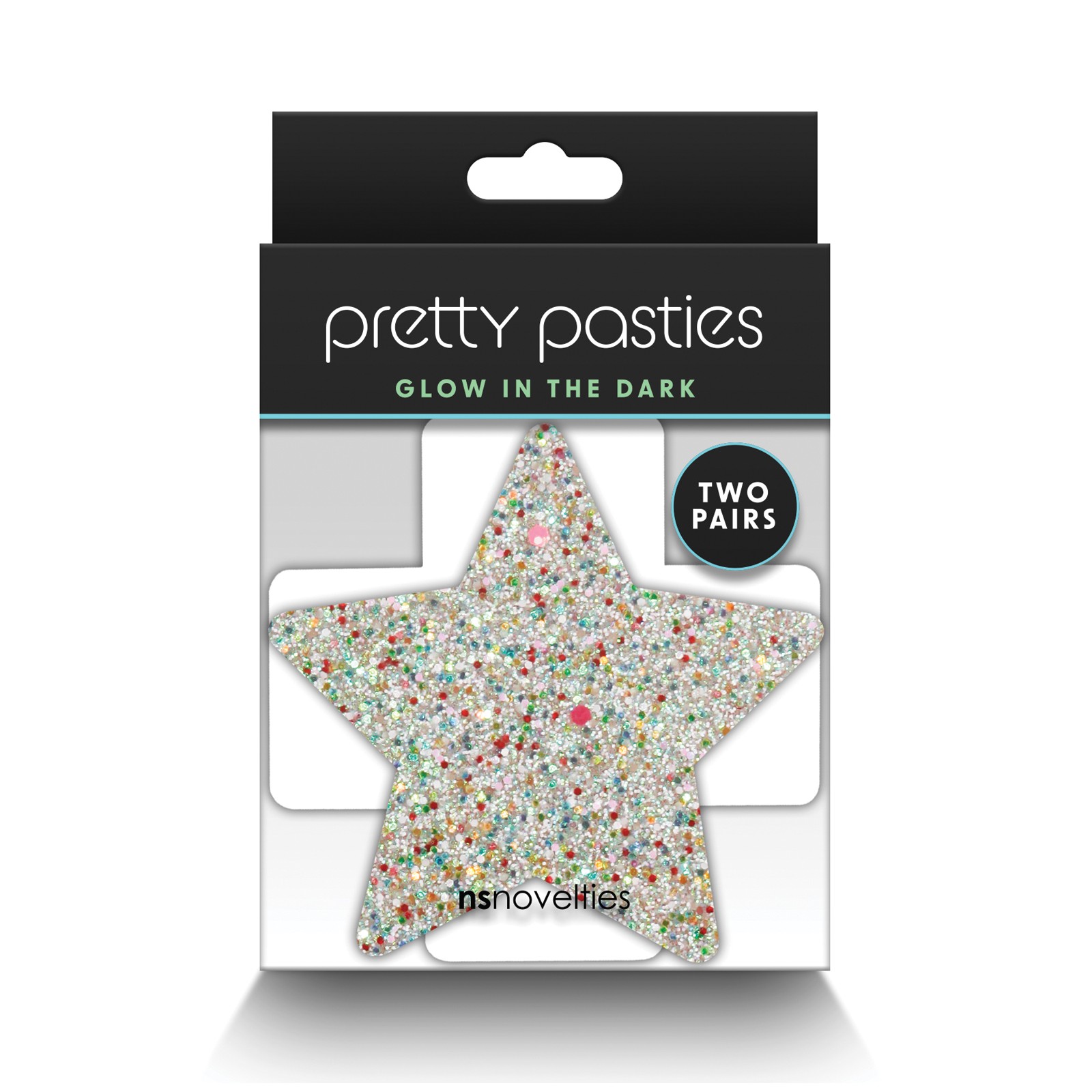 Pretty Pasties Glow in the Dark Nipple Covers - 2 Pair