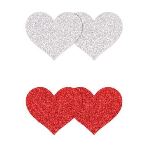 Pretty Pasties Glitter Hearts