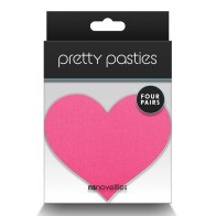 Pretty Pasties Heart II Assorted - 4 Pairs