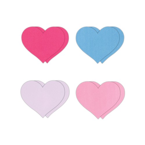 Pretty Pasties Heart II Assorted - 4 Pairs