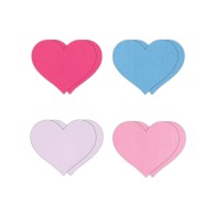 Pretty Pasties Heart II Assorted - 4 Pairs