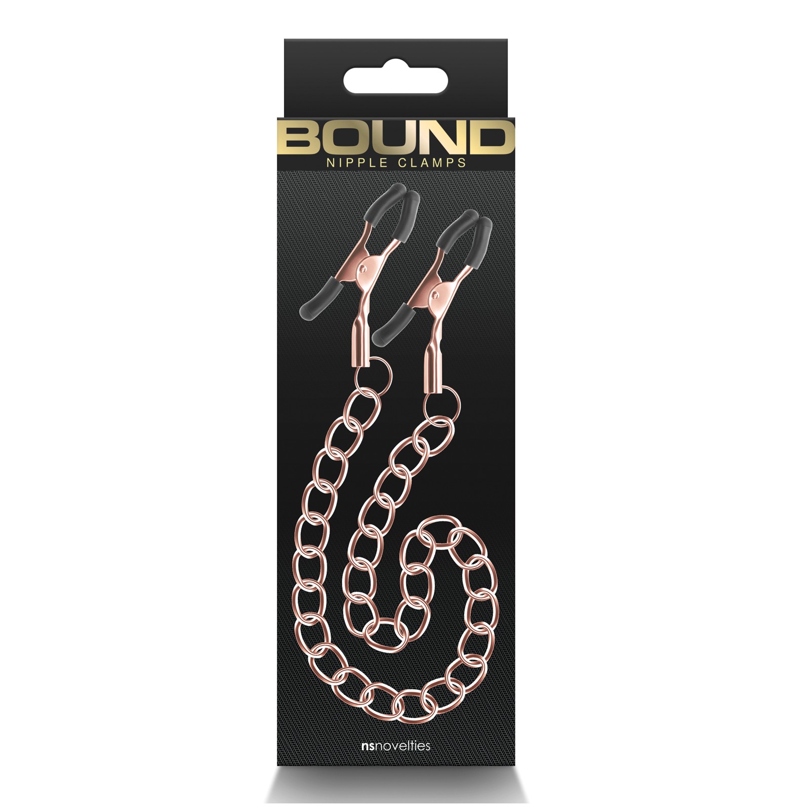 Bound DC2 Nipple Clamps Rose Gold