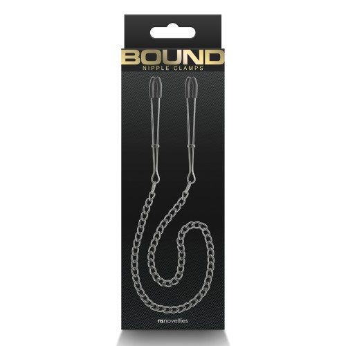 Bound DC3 Nipple Clamps - Gunmetal