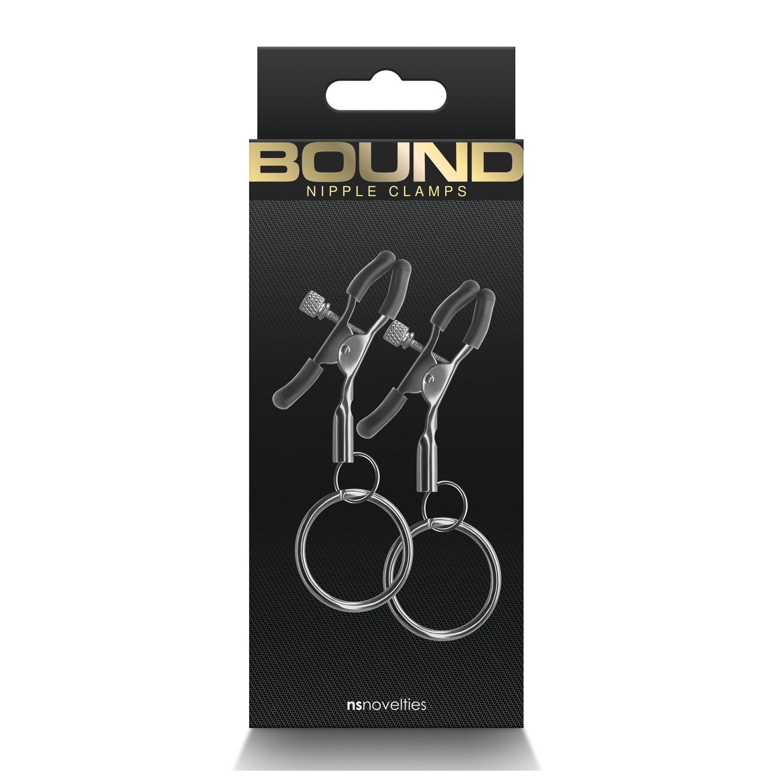 Pinzas para Pezones Ajustables Bound Gunmetal