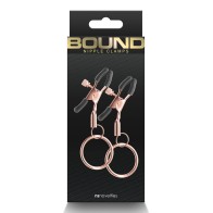 Bound C2 Nipple Clamps - Rose Gold