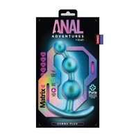 Blush Anal Adventures Matrix Gamma Plug - Teal