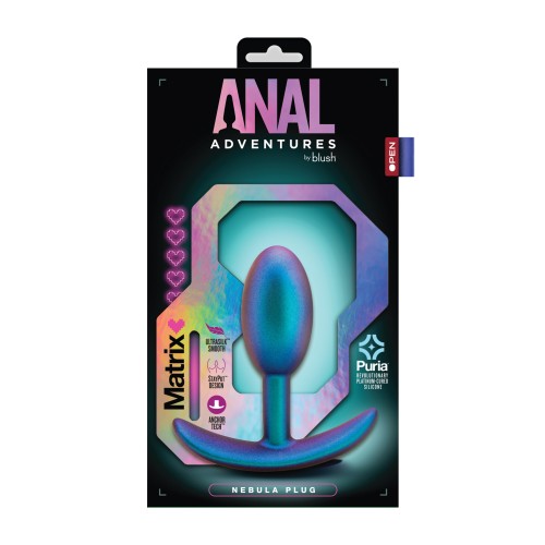 Blush Anal Adventures Matrix Nebula Plug Turquoise