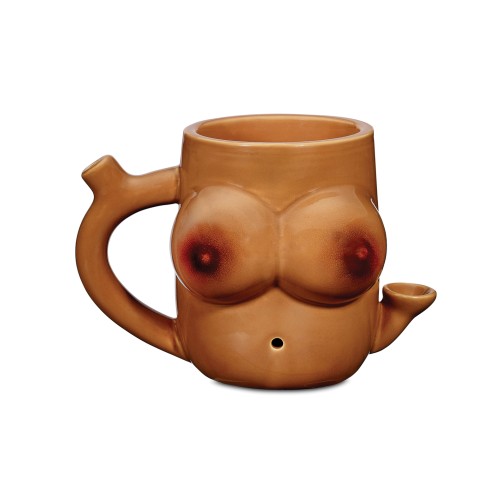 Fashioncraft Novelty Boob Mug Brown