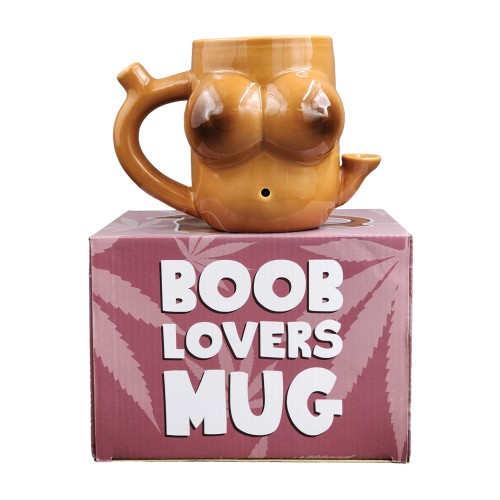 Fashioncraft Novelty Boob Mug Brown