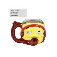 Taza Novelería Emoji Rasta para Regalos Únicos