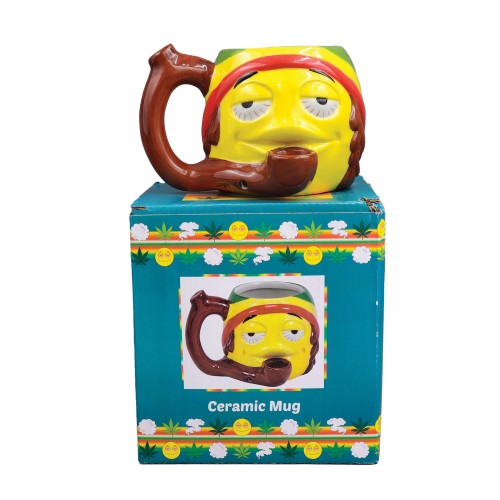 Rasta Emoji Novelty Mug for Unique Gifts