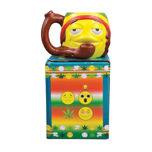 Rasta Emoji Novelty Mug for Unique Gifts