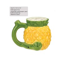 Taza de Cerámica con Forma de Piña para Fiestas Tropicales