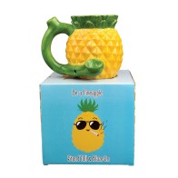 Taza de Cerámica con Forma de Piña para Fiestas Tropicales