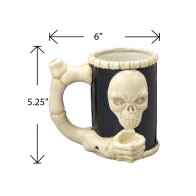 Taza de Moda Calavera y Huesos de Fashioncraft para Bebidas Divertidas